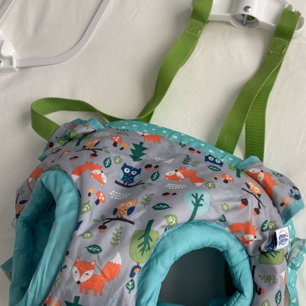 Infantino Fox and Owl Print Baby door jumper exersaucer by evenflo
